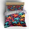 Colorful Starfish Pattern. Bedding Sets Duvet Cover Sets Duvet Covers Pillowcases(1 * Duvet Cover 2 * Pillowcases, Without Duvet Insert)