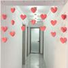 Romantyczna zasłona wisząca na drzwi w kształcie serca w stylu koreańskim, sznurkowa zawieszka, przegroda, zasłona na drzwi, akcesoria dekoracyjne do sypialni