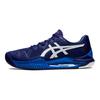 Asics Gel Resolution 8 Blu Immersione Scarpe da Ginnastica da Uomo Bianche 1041A079-405