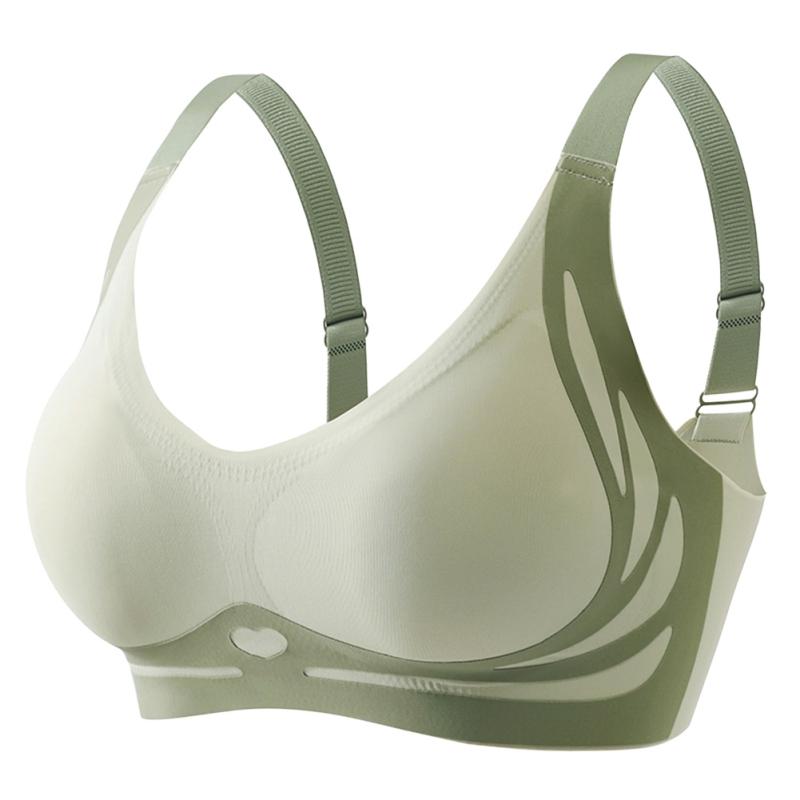 

Жіночий зручний бюстгальтер з регульованими бретелями без сталевого бюстгальтера