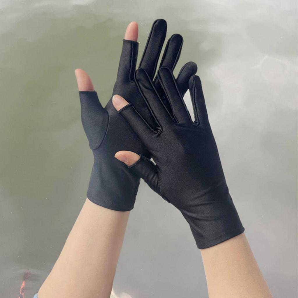 Ice Silk Gloves Summer Cycling Gloves