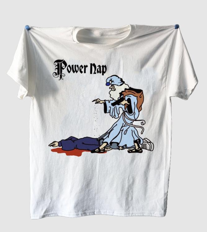 

Power Nap Boldy James Nicholas Craven white T-shirt Unisex JM838 Unisex T-Shirt XXL