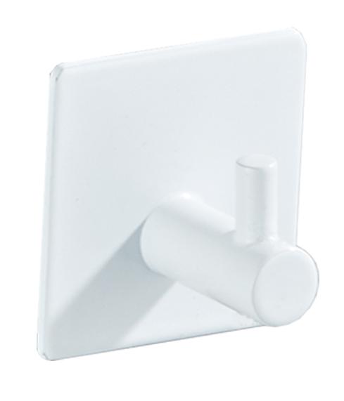Self-Adhesive Coat Rack Hook Black Brushed White Stainless Steel Wall Mounting Without Drilling for Clothes