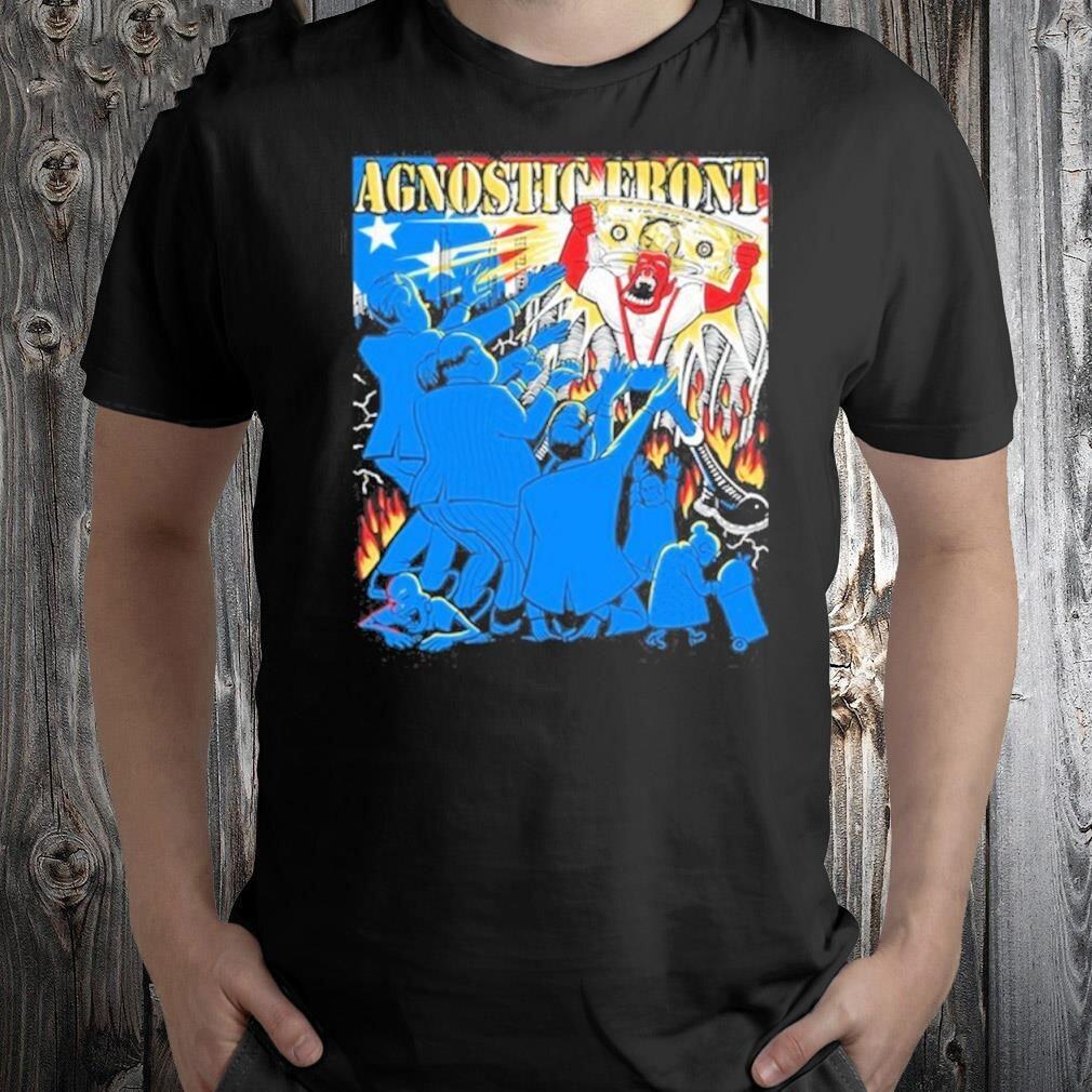 Get Agnostic Front Dollar God All Size Shirt L