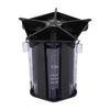 5 in 1 Change Sorter Tube Plastic Manual Change Counter for Employee Retailer Store Hotel Restaurant
