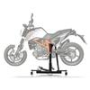 Zentraler Motorradheber - ConStands Power-Evo - Kompatibel KTM 690 Duke 08-19 - Kapazität 300 kg - Leicht 17 kg