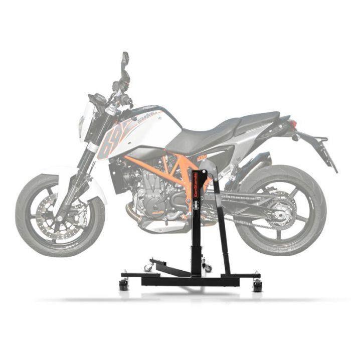 Lève moto centrale - ConStands Power-Evo - Compatible KTM 690 Duke 08-19 - Capacité 300 kg - Léger 17 kg