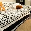 Thickened New Sofa Cover Cloth Full Cover Blanket Four Seasons Anti-cat Scratch American Letter Sofa Dustproof Cover Towel