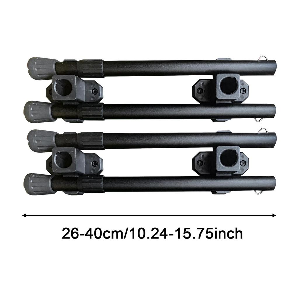 4Pcs Camping Table Brackets Portable Stool Legs Removable Stable DIY Folding Table Legs Parts for BBQ Picnic Longboard Hiking