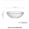 Darian Glass Salad & Dessert Bowl