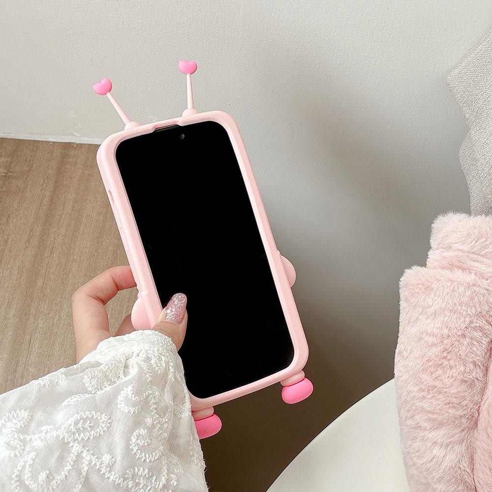 Kawaii 3D Rajzfilm Szilikon Telefontok Xiaomi 13 14 15 Redmi K60 K70 K80 Prohoz Aranyos Ütésálló Puha Szilikon Tok Huawei Nova13 Nova12 Honorhoz Ajándék