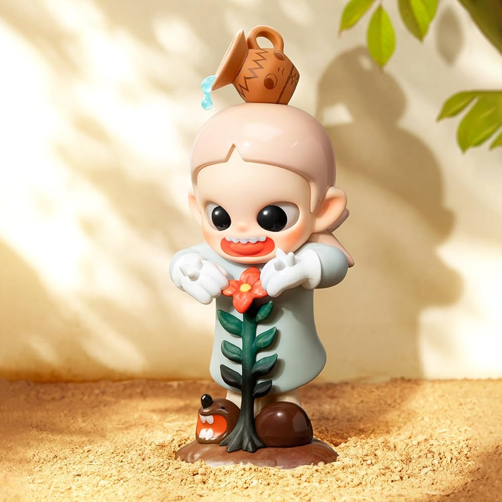 Pop Mart Zsiga A Little Red Flower for You Collectible Figure Decorative Home Accent