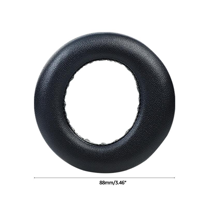 1Pair Ear Pad Cushion Sponge Cover Soft Foam Ear Pads for Soft Memory Foam Headset Comfortable to Wear Earphone