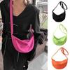Underarm Bag Versatile Dumpling Bag Solid Color Fashion Bag Handbag Shoulder Bag