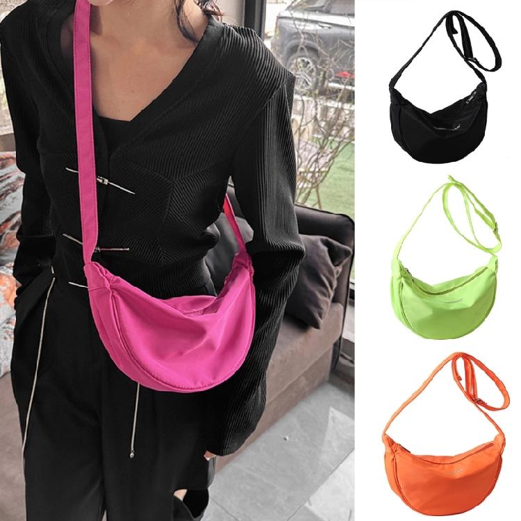 Underarm Bag Versatile Dumpling Bag Solid Color Fashion Bag Handbag Shoulder Bag