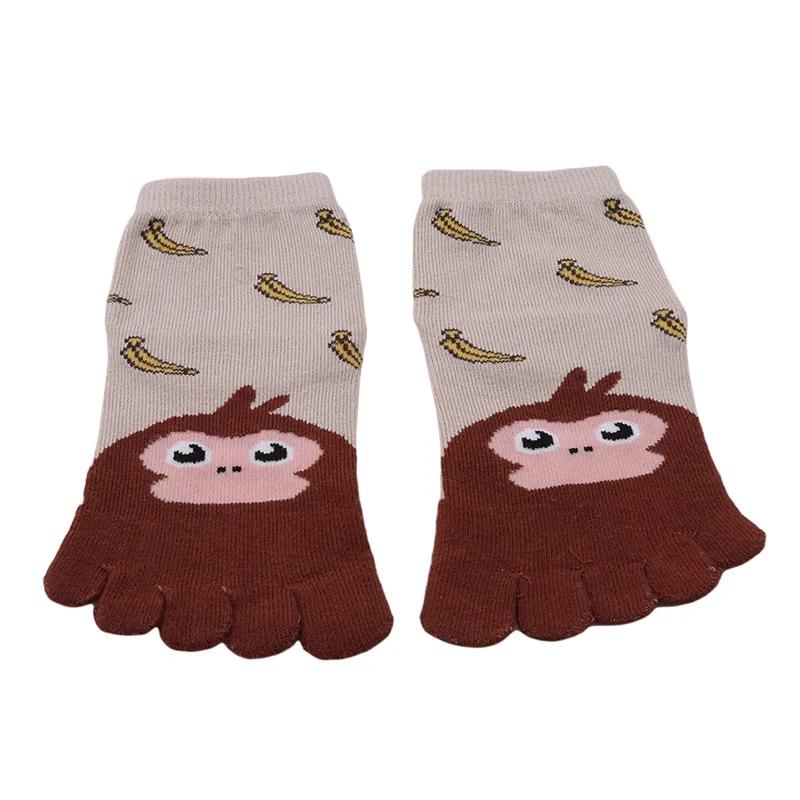 Kawaii Children Socks Cotton Animal Pattern Boys Girls Socks Toe Socks for Kids Five Finger Sock Winter Fall  New