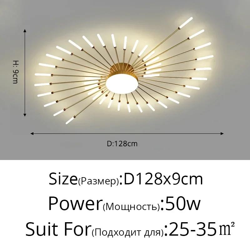 Minimalistischer LED-Deckenleuchter, Küchenbeleuchtung, Heimdekoration, dekorative Lampe mit Fernbedienung für Schlafzimmer, Wohnzimmer