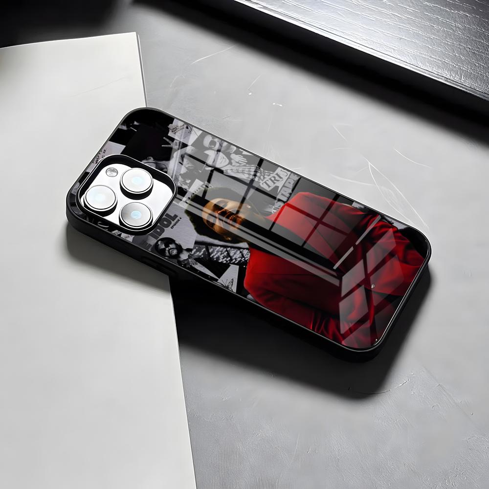 

The Weeknd XO Phone Case For IPhone 17 Pro Max 15 Pro 16 14 Plus 12 13 Mini 11 Pro Shockproof Glass Cover iPhone15