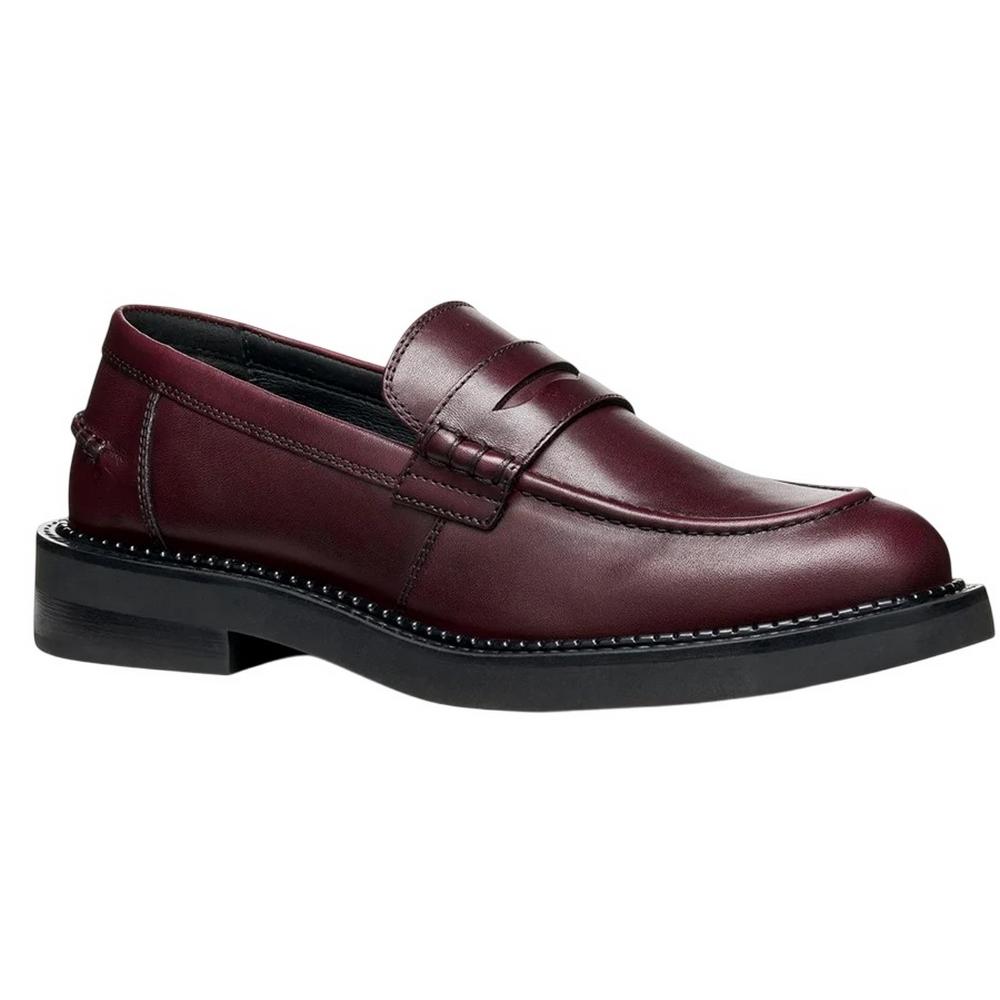 Geox Womens/Ladies D Serilda E Leather Loafers