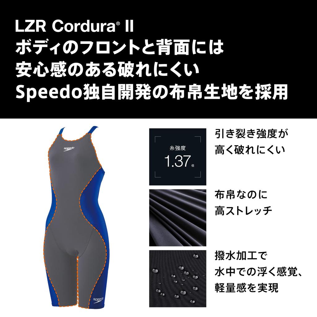 Competitive Swimsuit Pro Hybrid 2 Openback Kneeskin Pro Hybrid 2 Open Back Kneeskin S [Speed] Women's Black/Red