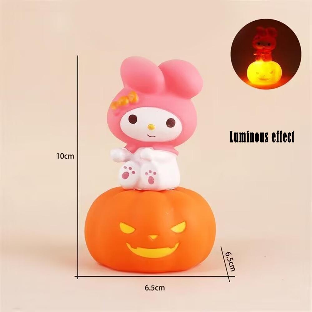 Kawaii Cloud Night Light Characters Kuromi Cinnamoroll Pochacco Eye Protection Led Lamp Bedroom Bedside Decorative Night Lamp