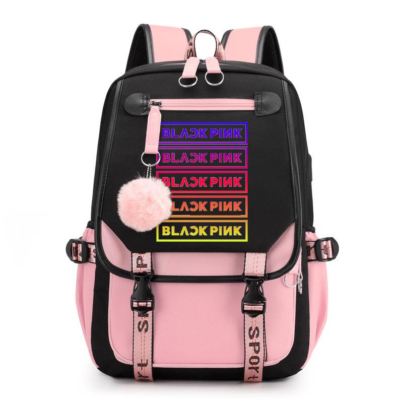 Peripheral Printing Student Schoolbag Outdoor Travel Leisure Backpack Computer Bag