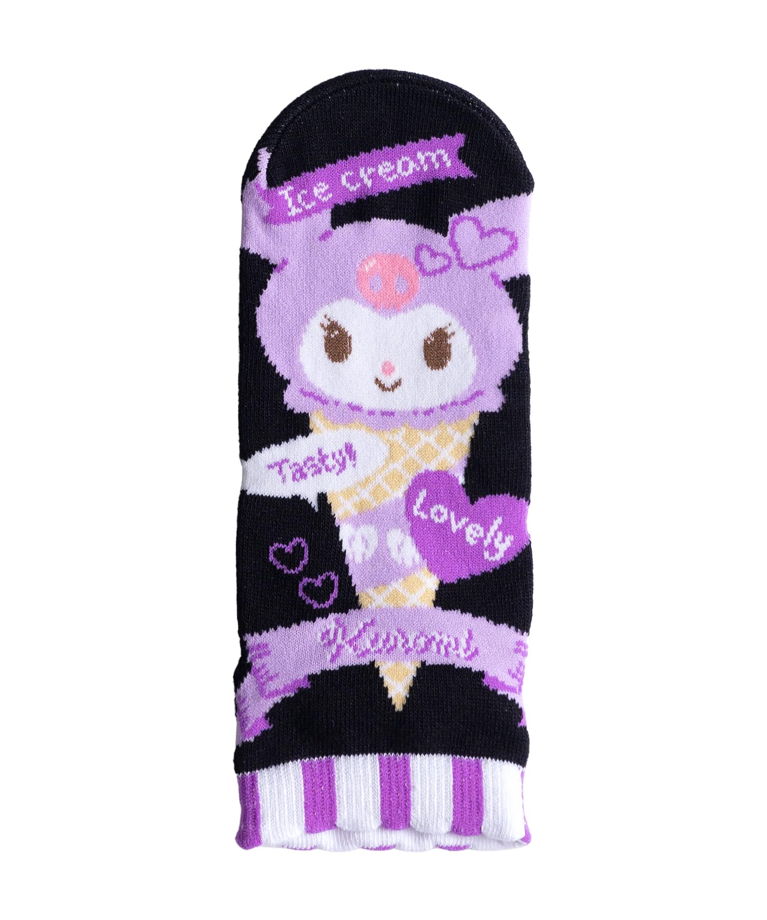 

Selectable Matching for Parents and Short 1 Cinnamoroll Hello My Kuromi 23cm 24cm 25cm Kuromi Black [Sanrio] Socks, Women s, Kids, Types, Children,