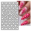 1PCS Sakura Nail Stickers Dandelion Nail Art Decoration Nail Decals Tulip Self-adhesive Flowers Stickers Press On Nails Stickers
