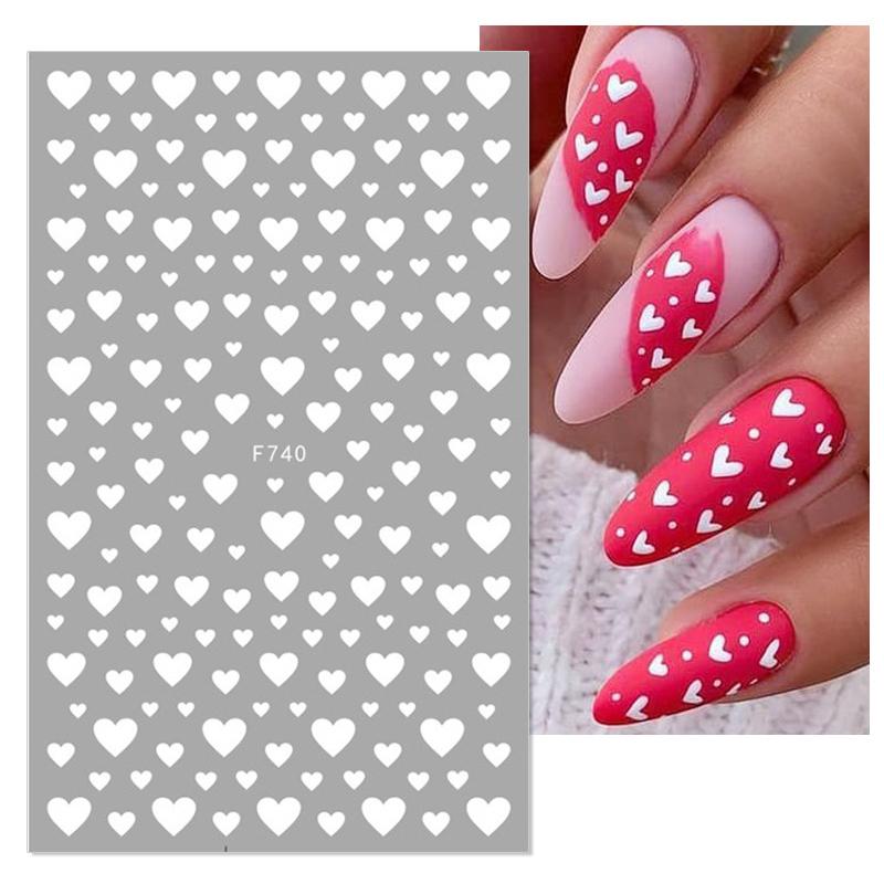 1PCS Sakura Nail Stickers Dandelion Nail Art Decoration Nail Decals Tulip Self-adhesive Flowers Stickers Press On Nails Stickers