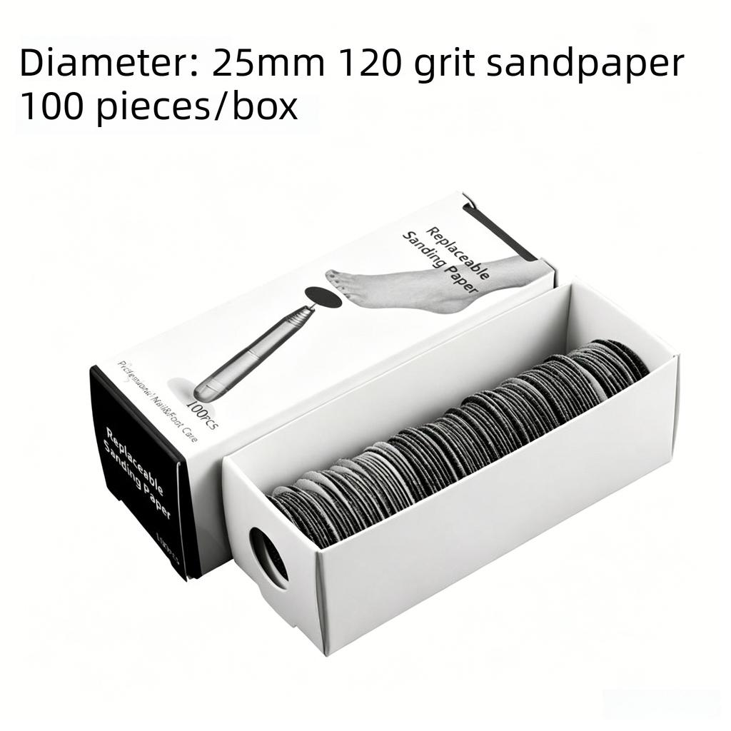 Pedicure Disc Replaceable Sandpaper Disk For Electric Foot File Remove Hard Dead Skin And Callus Foot Care Accessory