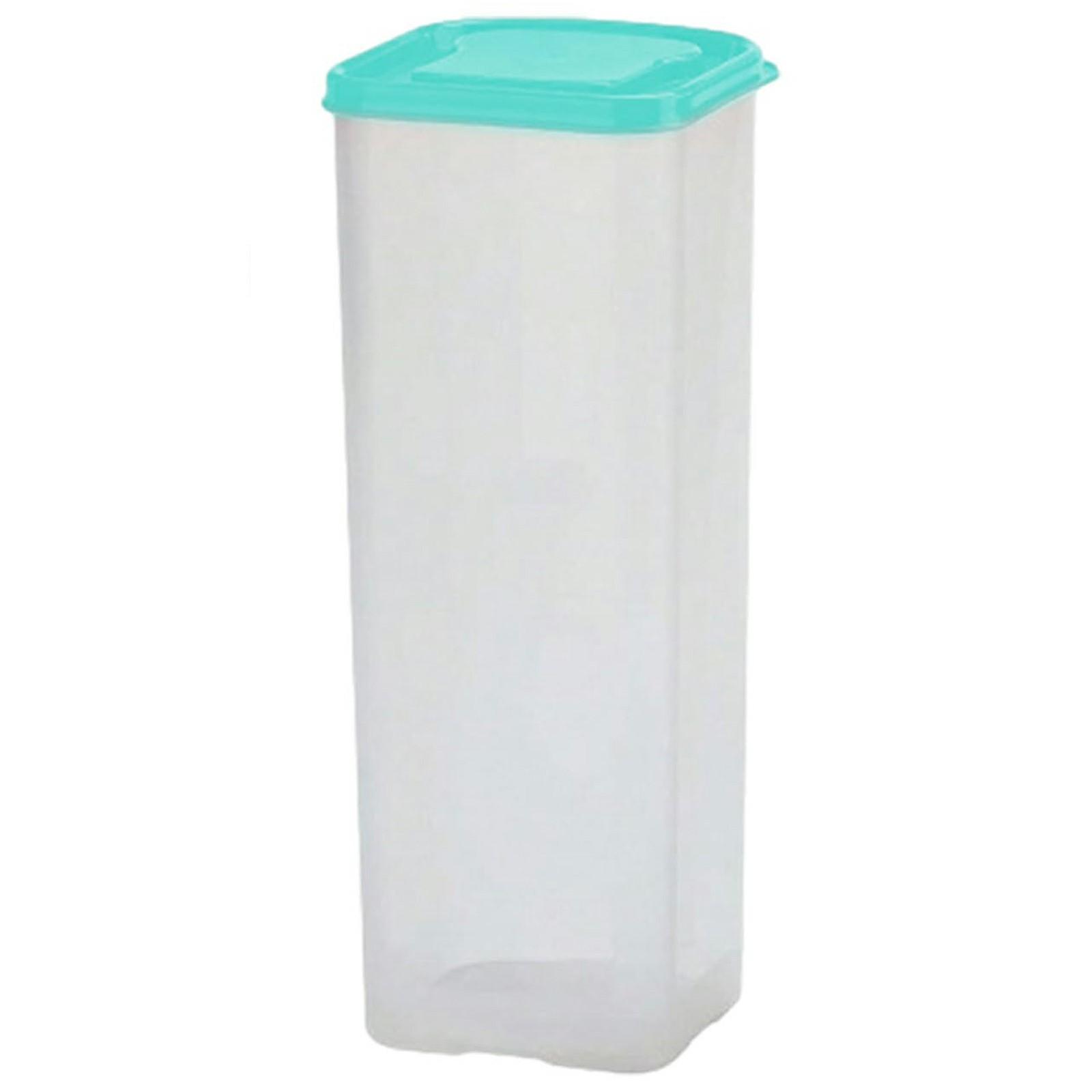 Airtight Bread Storage Container with Lid Transparent Plastic Kitchen Bread Box (BPA Free, No FDA) B