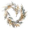 Christmas Garland Wreath Ornament for Wall, Tree, and Event Décor