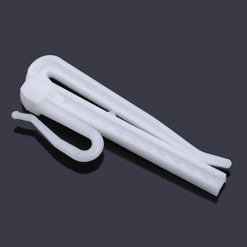 

50/80/100PCS Curtain Hanging Hooks Adjustable hook Ring Window White Curtain Hook Holder For Home Curtain High Quality 7cm