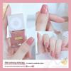 New Water-based Nail Polish, No-bake, Long-lasting, Fast-drying Peelable Nail Polish, Odorless, Transparent and White Nail Polish