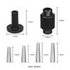GM245 Sellos de Inyector de Combustible Herramientas Removedor de Conjunto de Riel de Inyector de Combustible Apto para #EN-49245 EN-51105 y #18683AA0