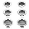 Stainless Steel Exterior Wall Air Vent Grille Various Size Round Ducting Ventilation Grilles  Office Air Vent