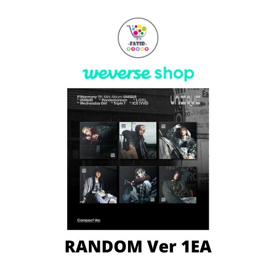 Wybierz POB Kompaktowa Wersja P1Harmony 9ty Mini Album UNIQUE