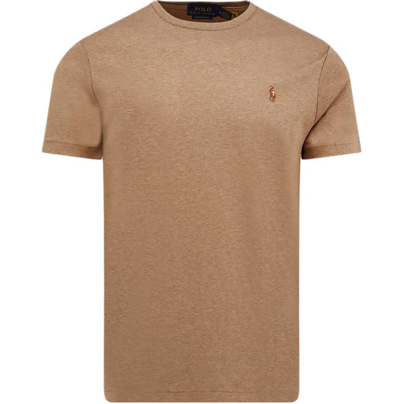 

Мужская футболка Polo Ralph Lauren с круглым вырезом, логотипом, приталенного кроя, с коротким рукавом, топ 710740727-103 L