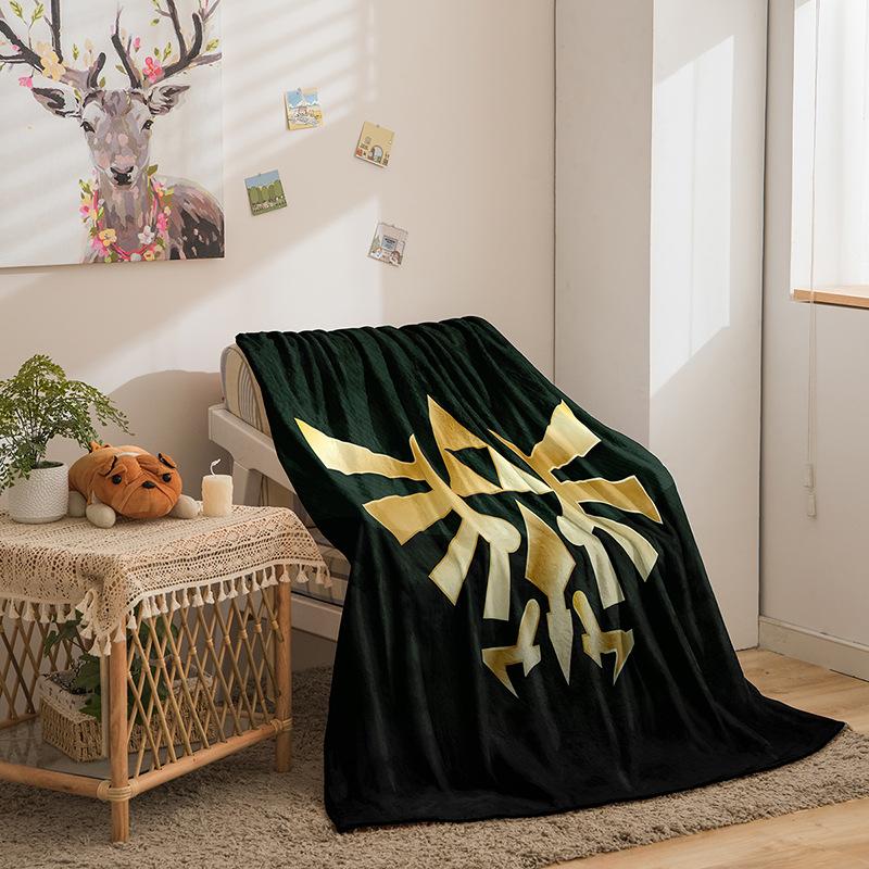 Cartoon Doppelseitige Flanell 3D Digitaldruck Decke Decke