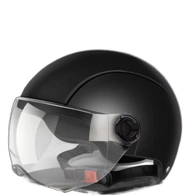 Güneş Kremli Hafif Rahat Kask Motosiklet Evrensel Bisiklet Yarım Kask