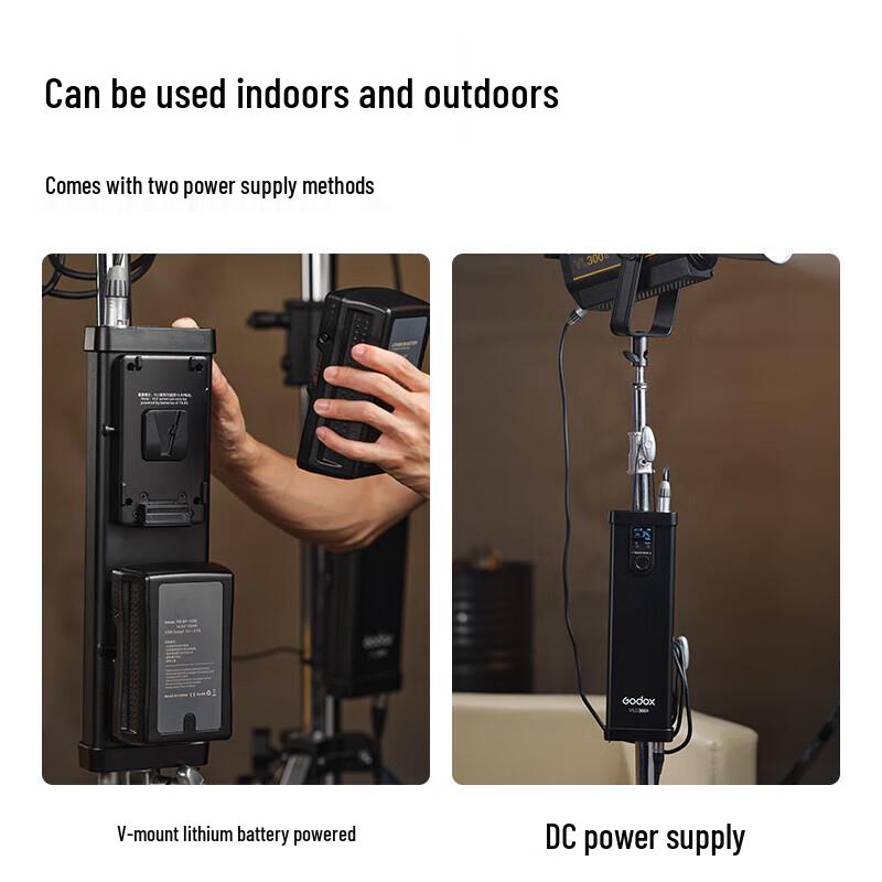 Godox VL200II LED Continuous Video Light Kit