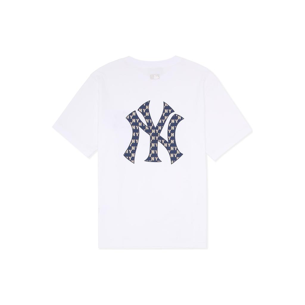 New MLB New York Yankees T Shirts Unisex White 3ATSM0233-50WHS