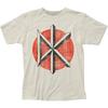 Dead Kennedys Pomačkané Logo Pánské Tričko Rocková Hudba Klasická Kapela Vintage Bílé Unisex Tričko