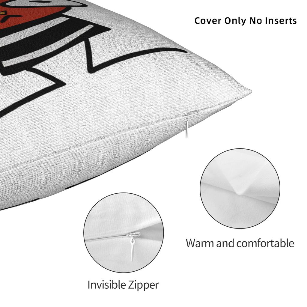 Pillow Case Comedy 31 M-Minutos Graphic Pillow Cover For Sofa Couch Bed Living Room Fashion Pillowcases