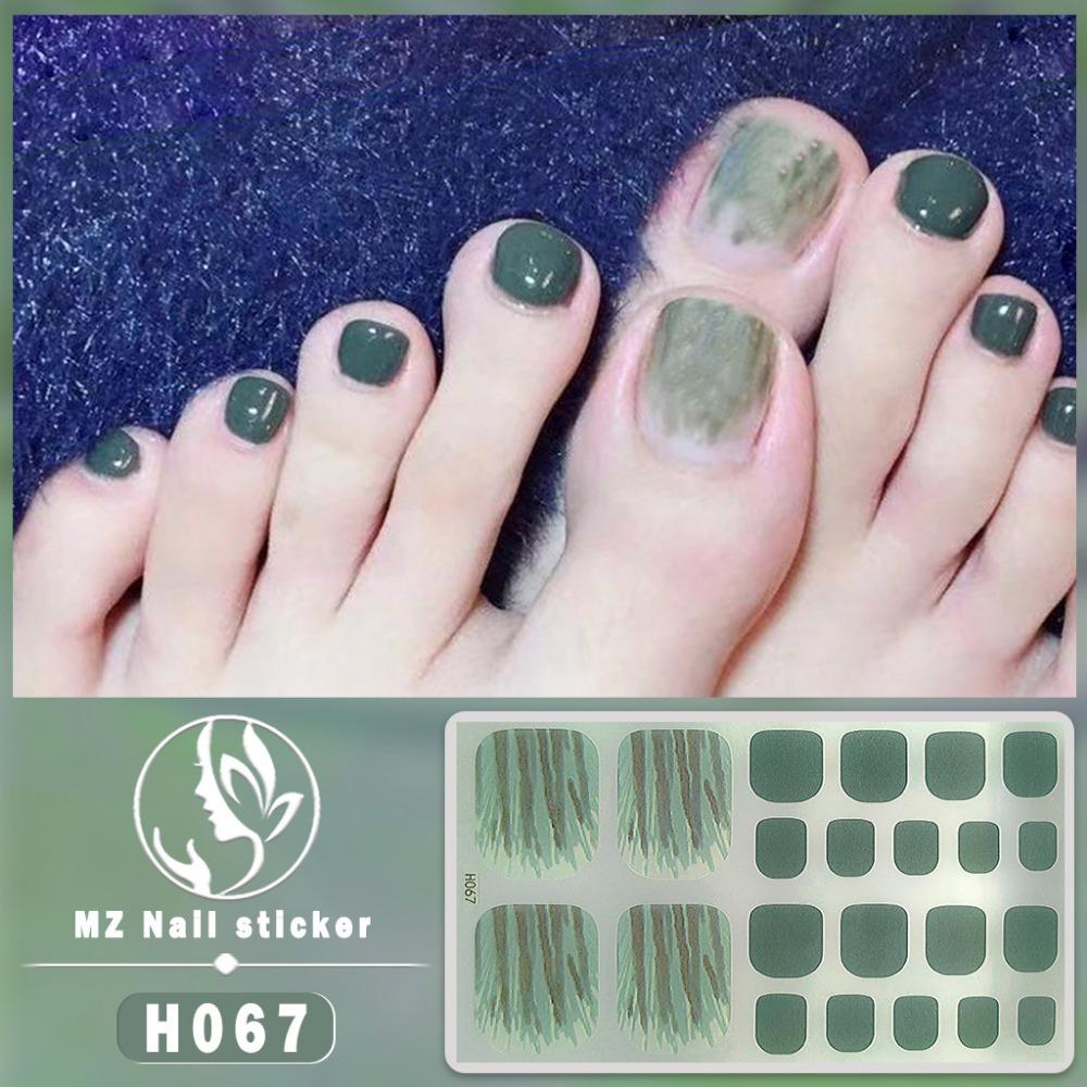 Fake Nails Toenail Sticker 3D Imitation Diamond Manicure Patch Waterproof and Long-lasting Whitening Toenail Sticker Wholesale