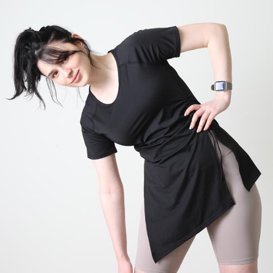 RYMD Jógový přehoz Dlouhé tričko