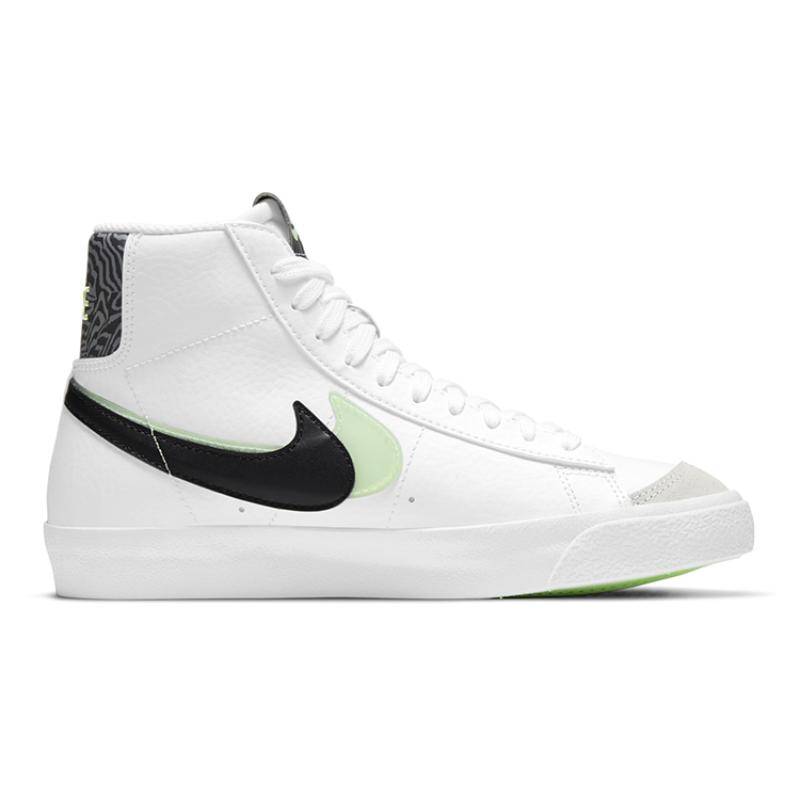 Nike Blazer Mid 77 SE GS Double Swoosh - White Vapor Green Sneakers DD1847-100
