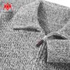 Kai Kai Men's 100% Pure Wool Half-Zip Pullover Sweater