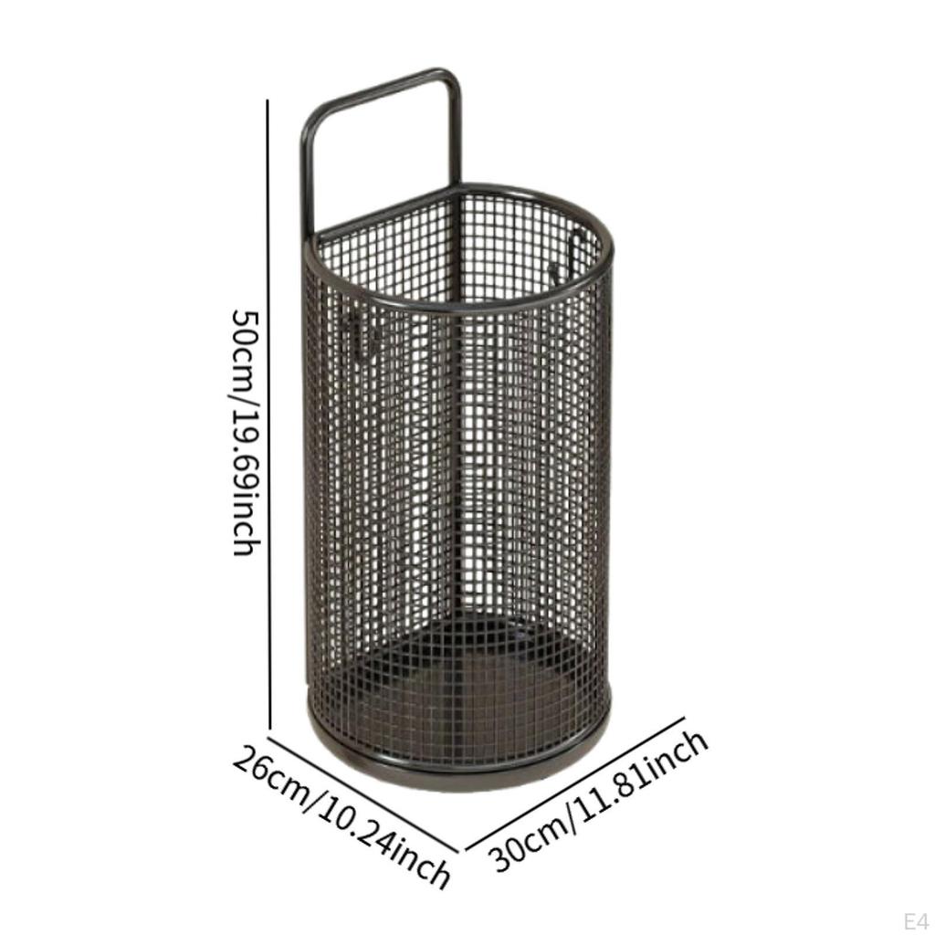 Convenient Entryway Umbrella Organizer Bin for Coffee Shop Settings
