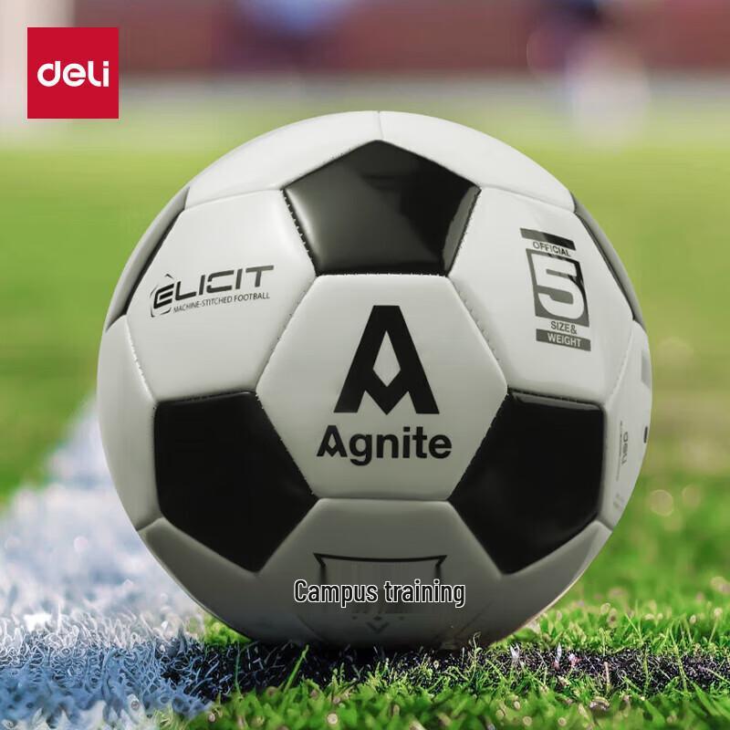 Deli Angernet PVC Machine-Stitched Football - Size 5